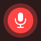 Arise Speech to Text Aufnahme-Status-Icon auf einer Stream-Deck-Taste.