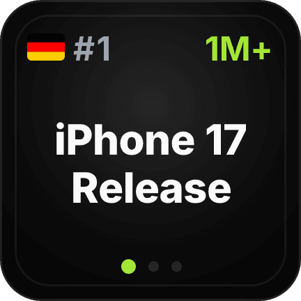 Trends key — #1 iPhone 17 Release