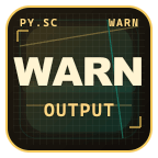 Warning state key art