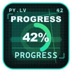Radial stream layout key art