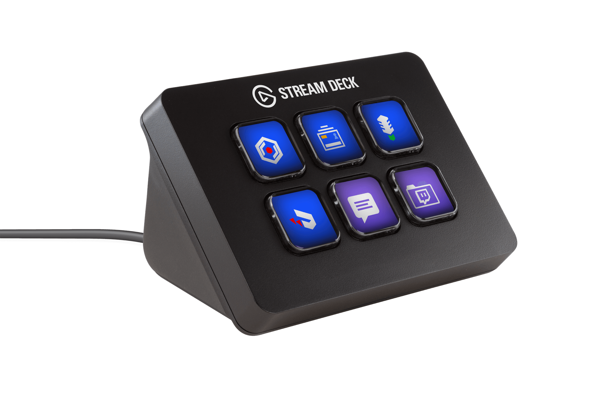 Stream Deck Mini – 6-Tasten-Kompakt-Keypad.