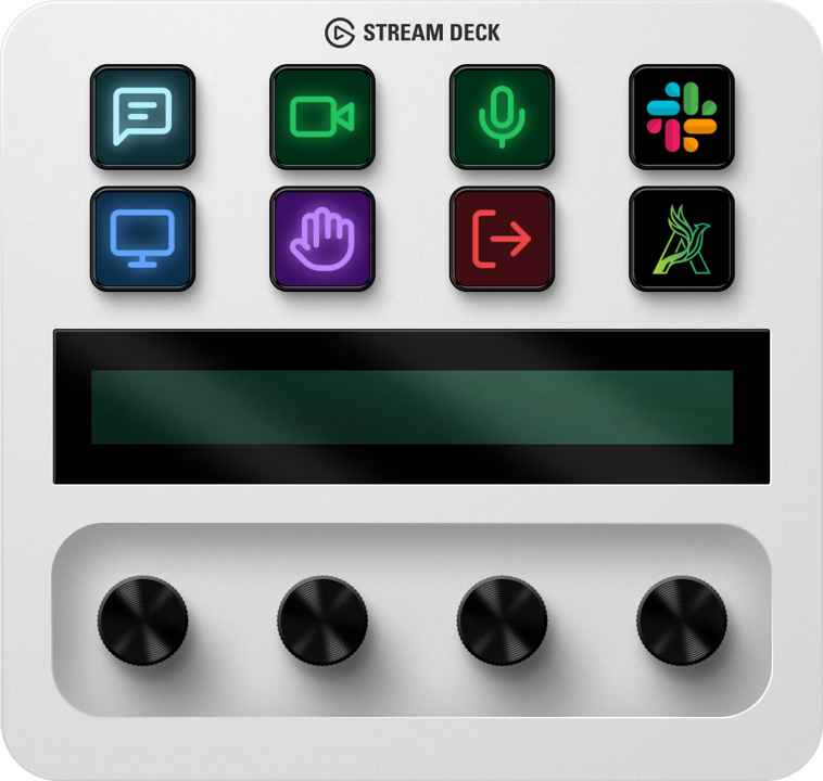 Slack Huddle Control — Stream Deck device preview