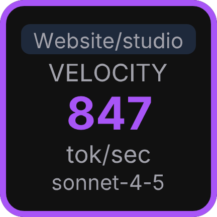 Output velocity key